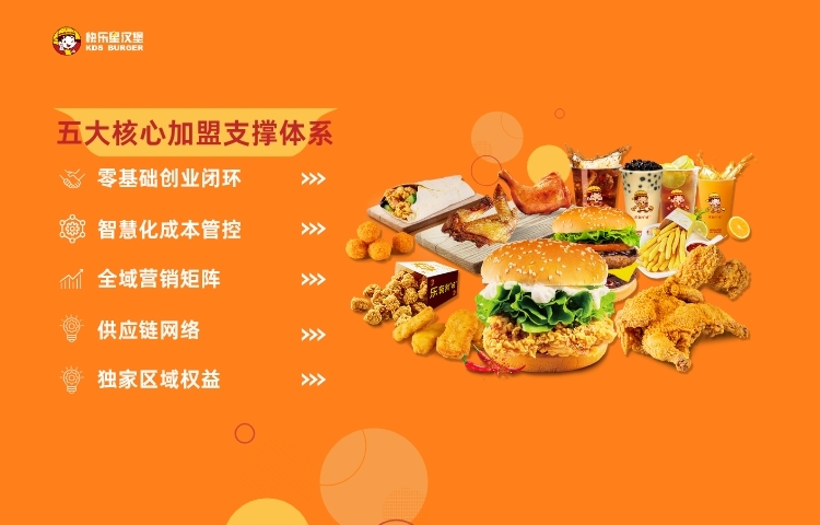 快樂星漢堡：17年匠心鍛造西式快餐創富標桿